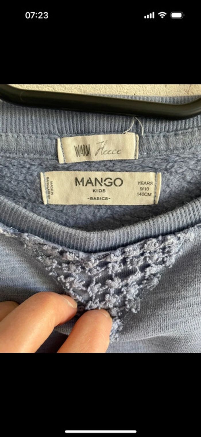 Pull mango taille 9/10 ans - photo numéro 2