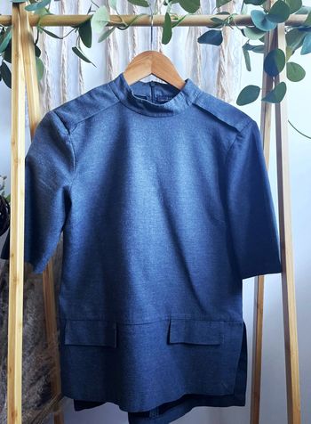 Blouse manches courtes Zara S/36