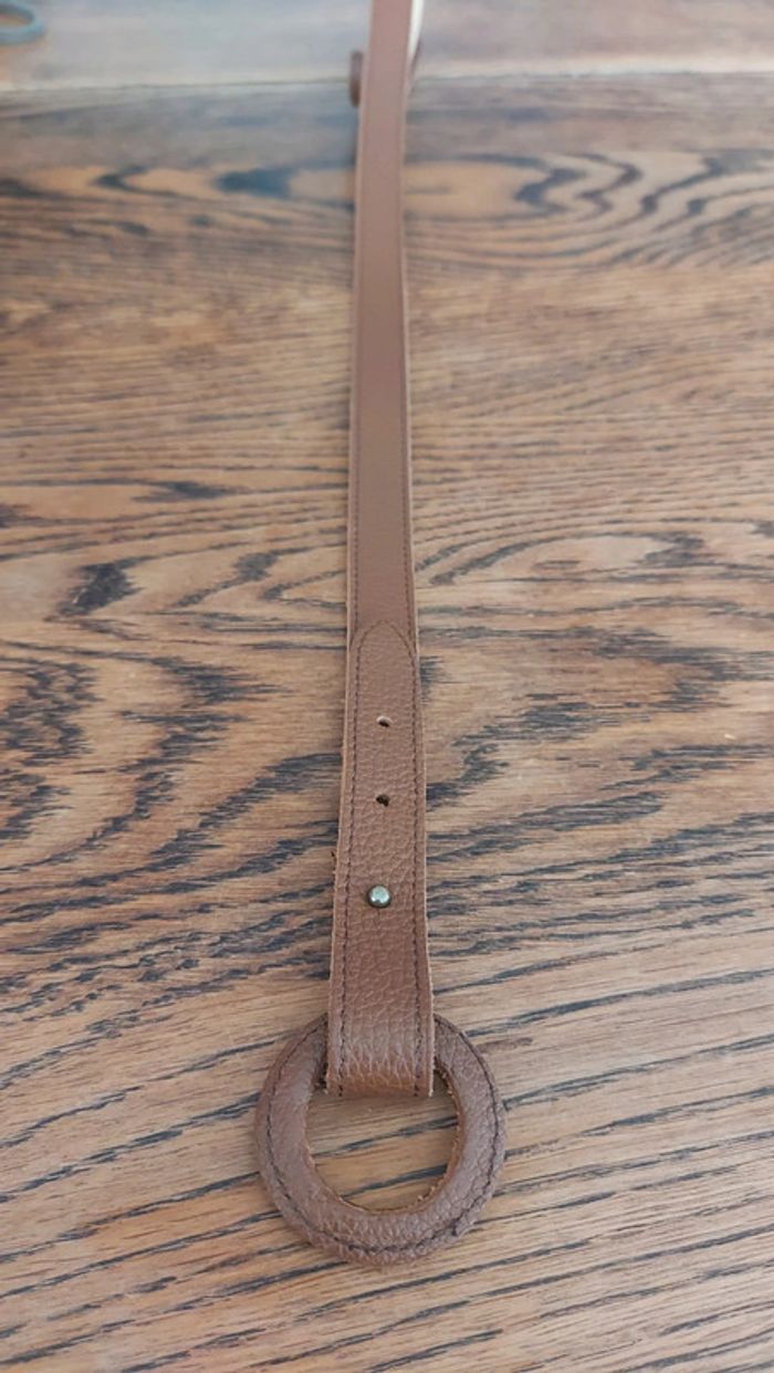 Ceinture 1un2deux3trois marron en cuir  80cm - photo numéro 18