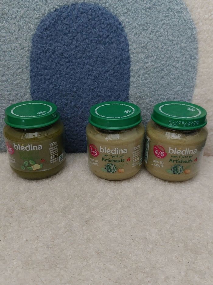 Lot de 3pots, Blédina, 130g