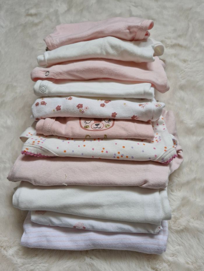 Lot Bodieros bébé fille