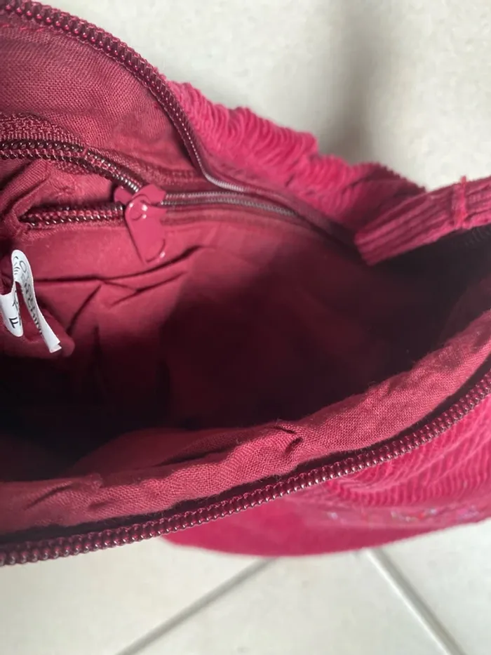 Sac à main pour fille en velours CFK Monoprix Neuf - photo numéro 3