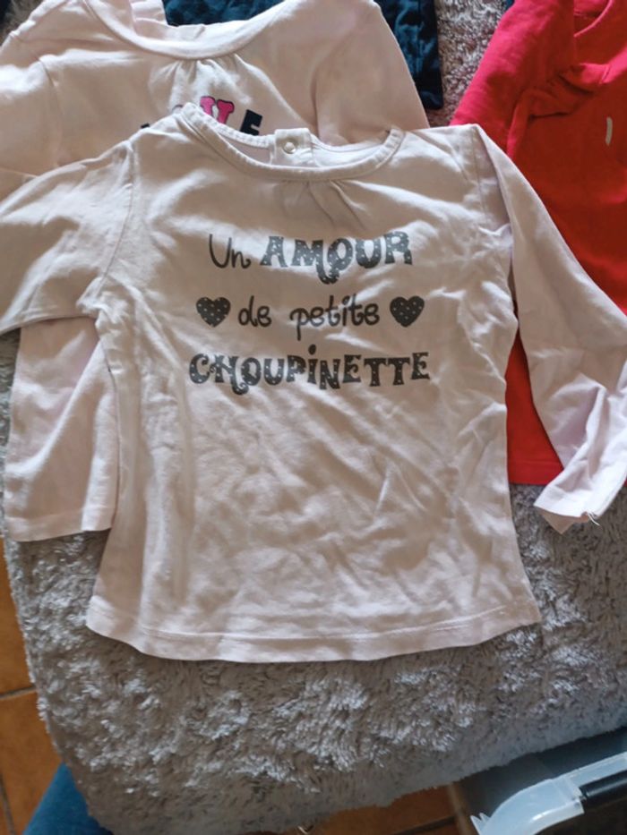 Lot tee shirt manches longues - photo numéro 5