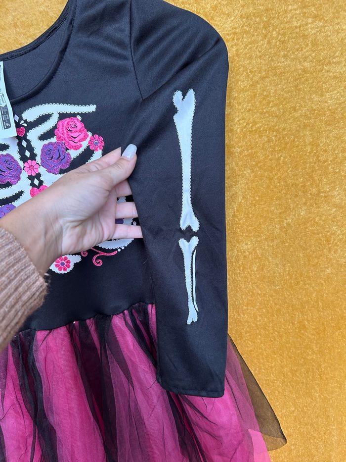 Déguisement fille rose & noir - Leclerc - 8 ans - photo numéro 3