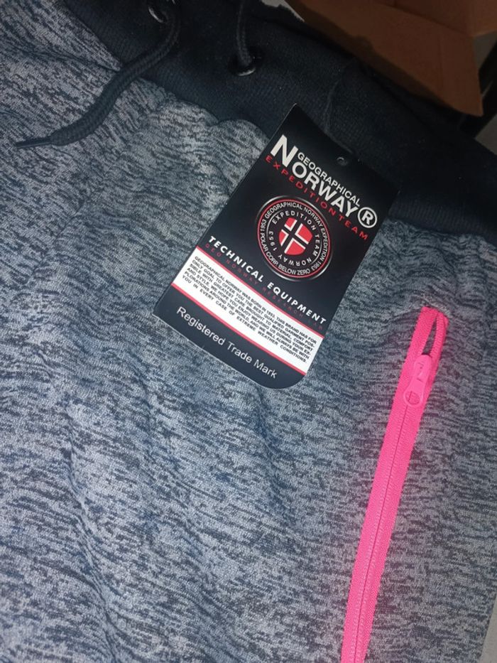 Bas de survêtement Geographical Norway taille L - photo numéro 3