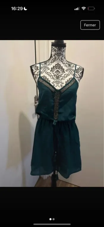 Robe verte