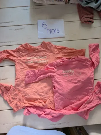 Pijamas été bébé fille 6 mois