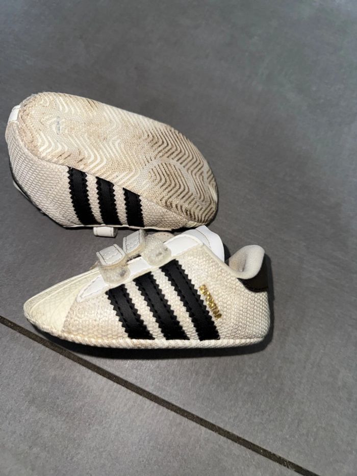 Chaussure bébé adidas superstar t17 - photo numéro 6