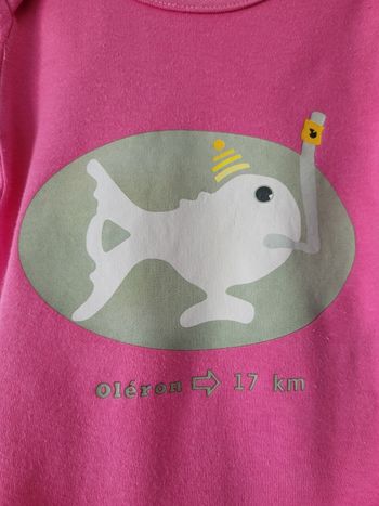 Body rose Oleron 3 mois TBE