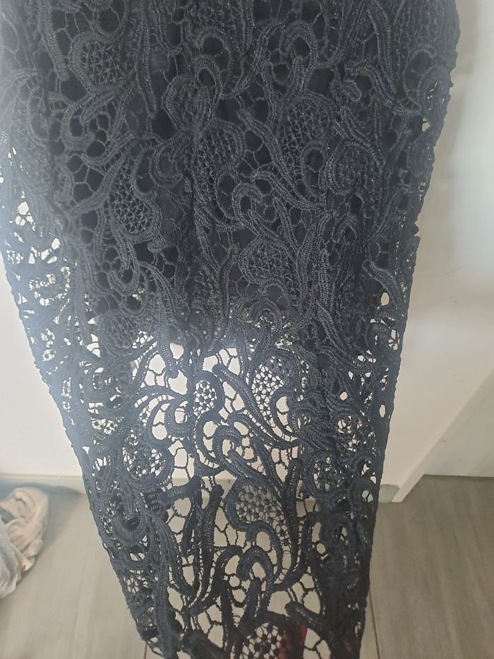 Blouse noir brodé Marque Sample Text - photo numéro 4