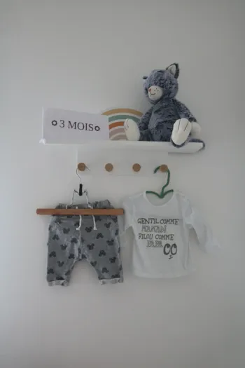 Ensemble automne haut sans marque et jogging Disney 3 mois