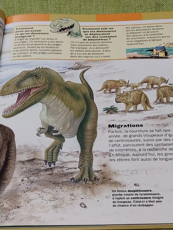 Les dinosaures livre enfant jeunesse Larousse - photo numéro 6