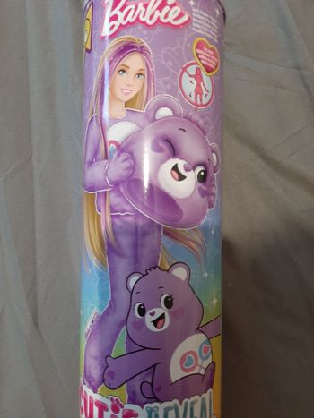 Barbie bisounours cuite reveal