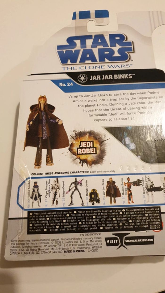 Figurine star wars: jar jar binks - photo numéro 2