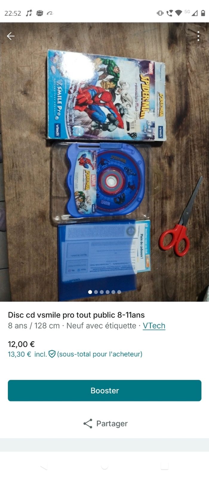 Lot vsmile pro 8-11ans  tout public - photo numéro 2