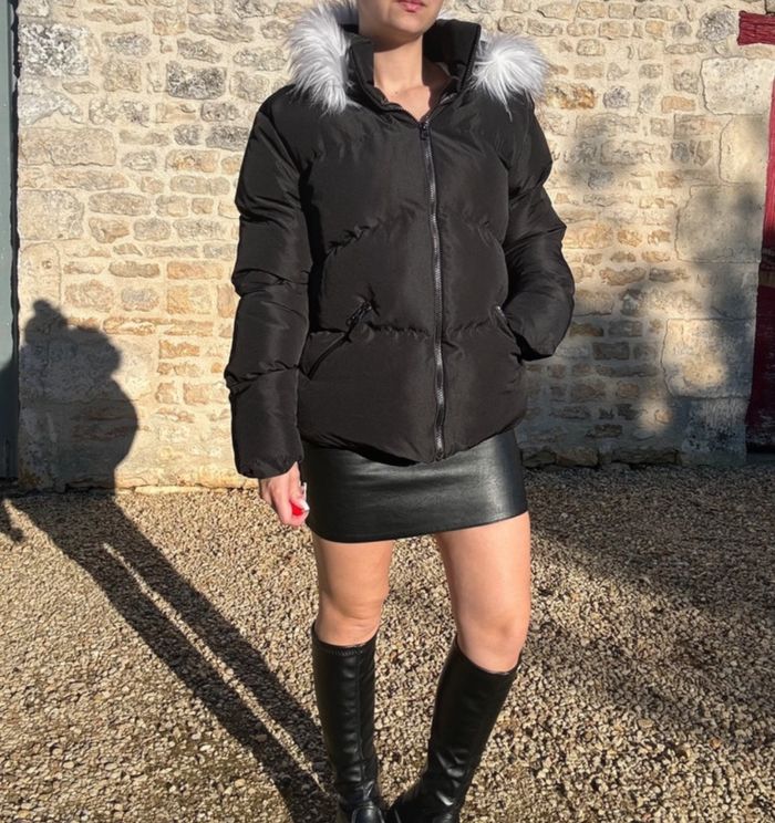 Doudoune à capuche