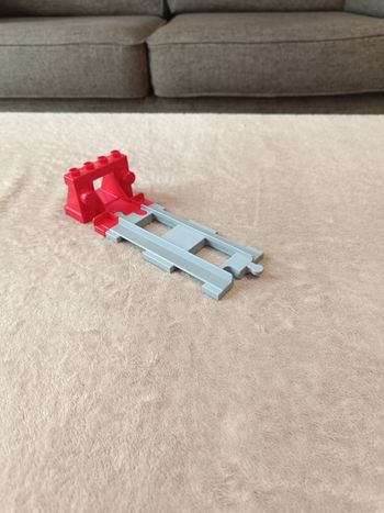 Lego Duplo heurtoir pour train électrique 