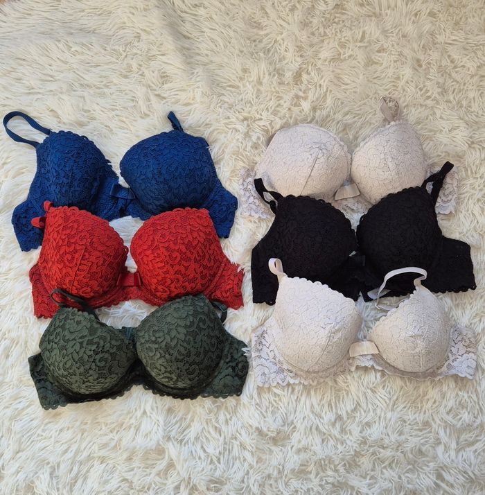 Gros LOT d'exception 18 Soutiens-gorge ETAM - Taille 90D - photo numéro 5