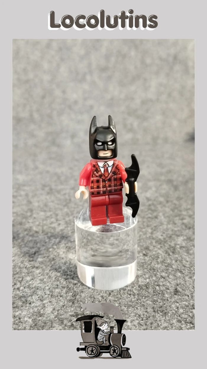 🚂 Figurine Batman en pyjama rouge - photo numéro 2