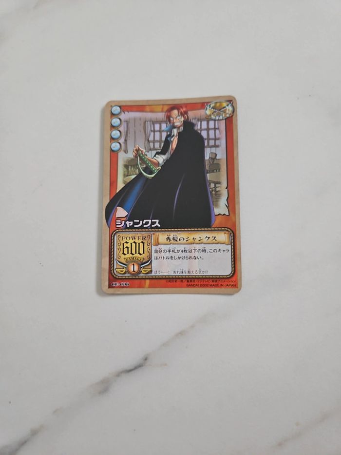 One piece carte jarrets tiges de cheveux roux