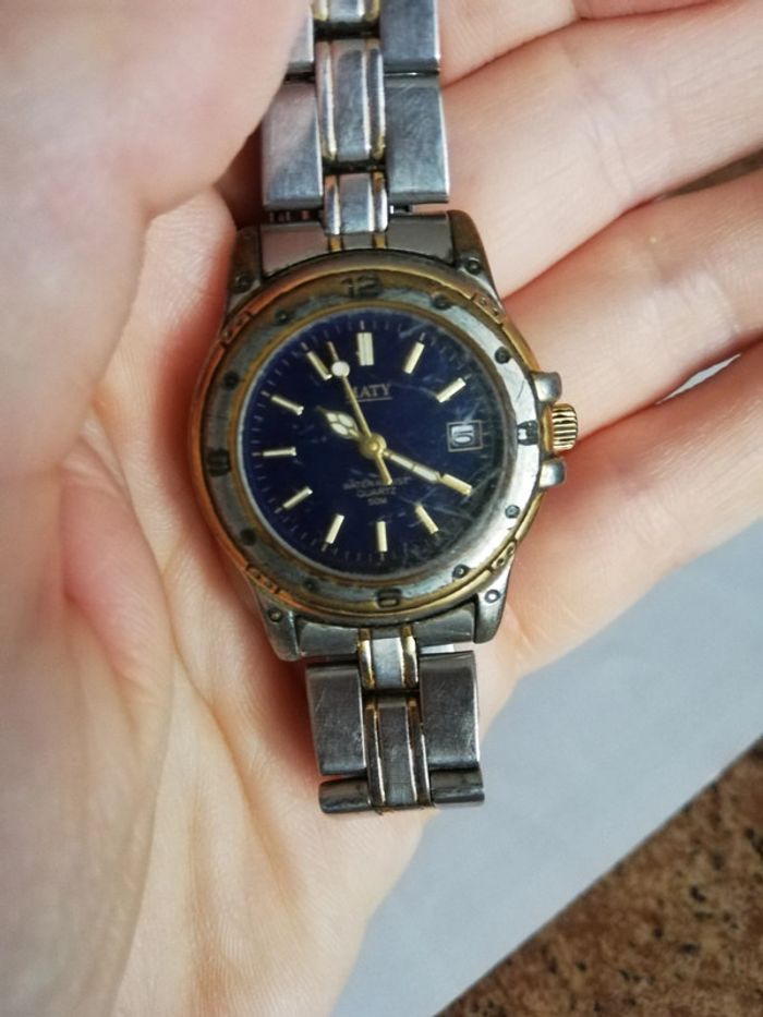 Sublime montre ancienne de valeur maty étanche 50m