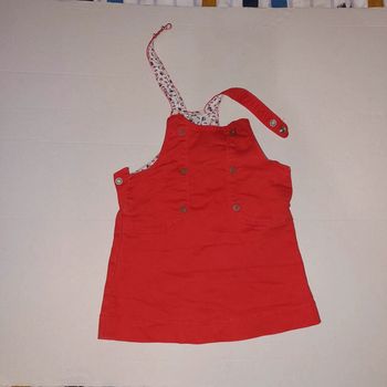 Robe rouge obaibi 12 mois