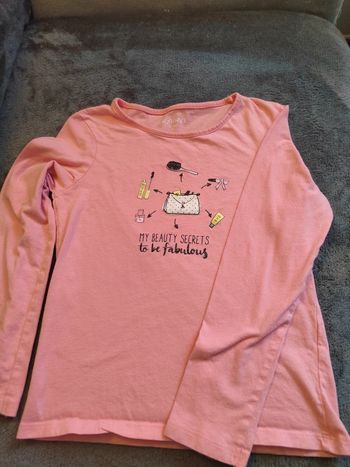 Tee-shirt manches longues fille 10 ans