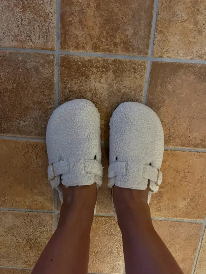 Chaussons sabots mouton - photo numéro 3