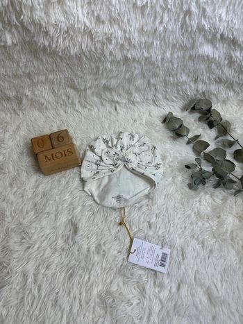 Bonnet turban Bonjour Little 6-12 mois