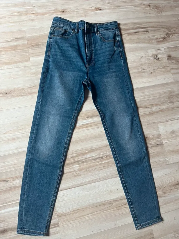 jeans skinny taille haute stradivarius