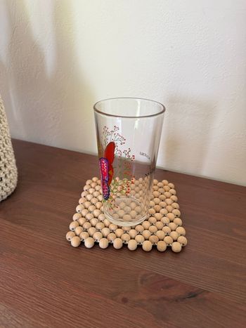 Verre papillon Henkel - Vintage
