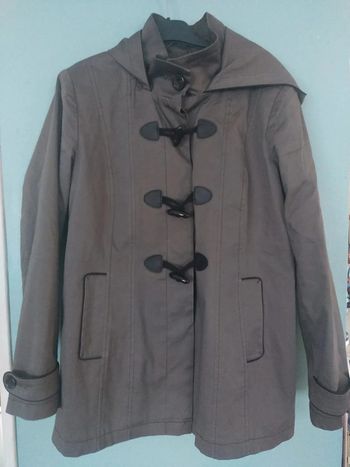 Manteau yessica marron taille 44
