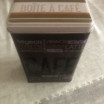Boîte à café