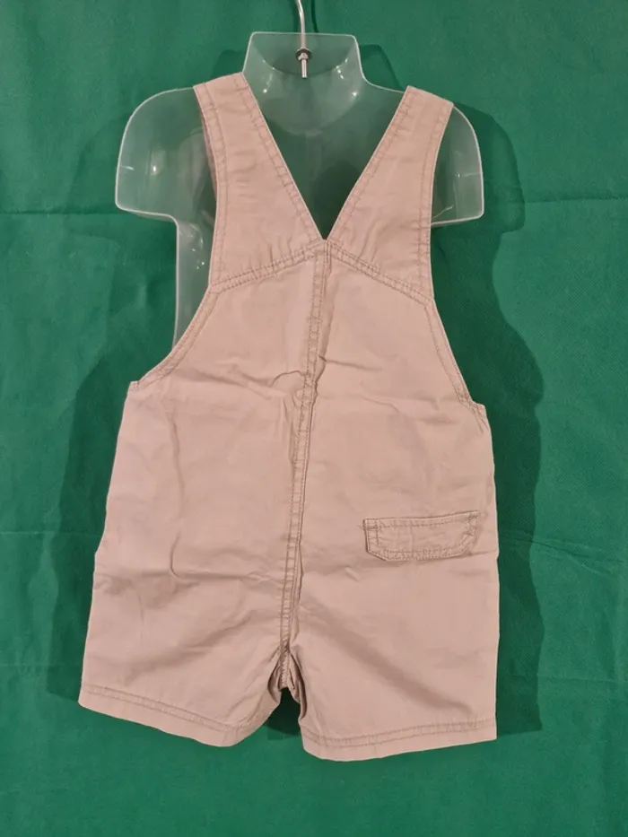 Salopette short 18 mois Beige Tex Baby - photo numéro 2