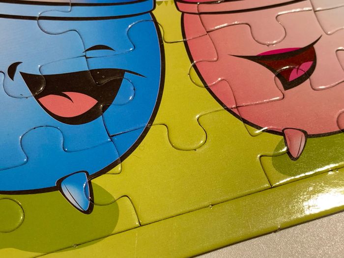 Lot 2 puzzles, lama et coloriage, complets - photo numéro 8