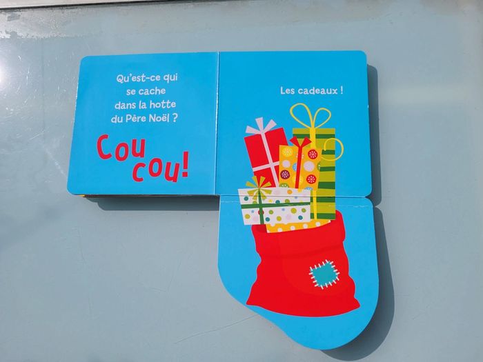 Livre animé à Flaps : Coucou! Père-Noël 🎅 - photo numéro 8