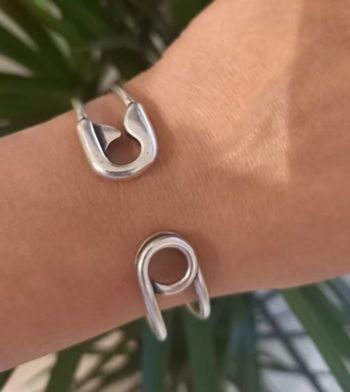 Bracelet en argent 925 neuf taille réglable