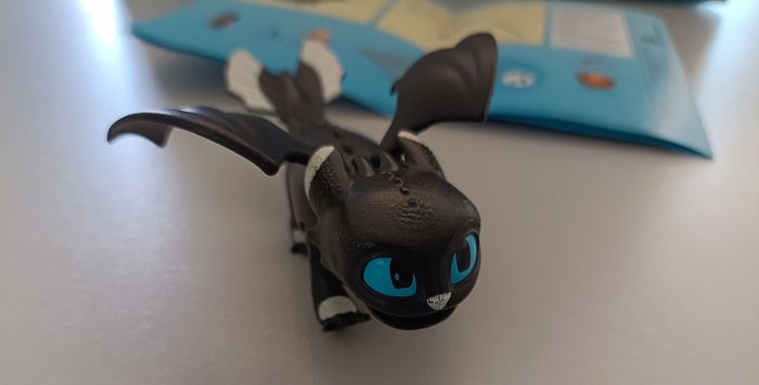 Playmobil Dragons 3 - Furie éclair et son bébé dragon et 2 enfants Vikings - photo numéro 4
