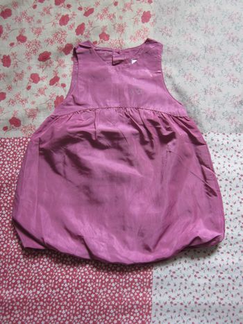 Robe boule rose 6 mois