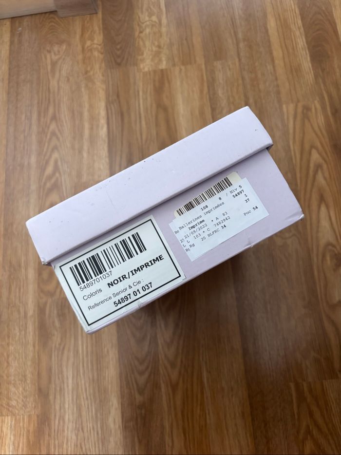Ballerines compensées en Cuir - T. 37 - photo numéro 7