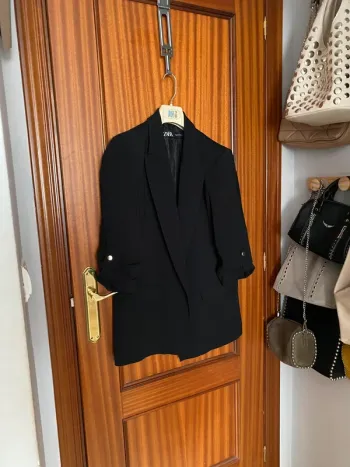 americana negra zara