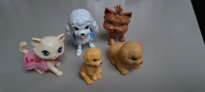 Lot 5 animaux Barbie