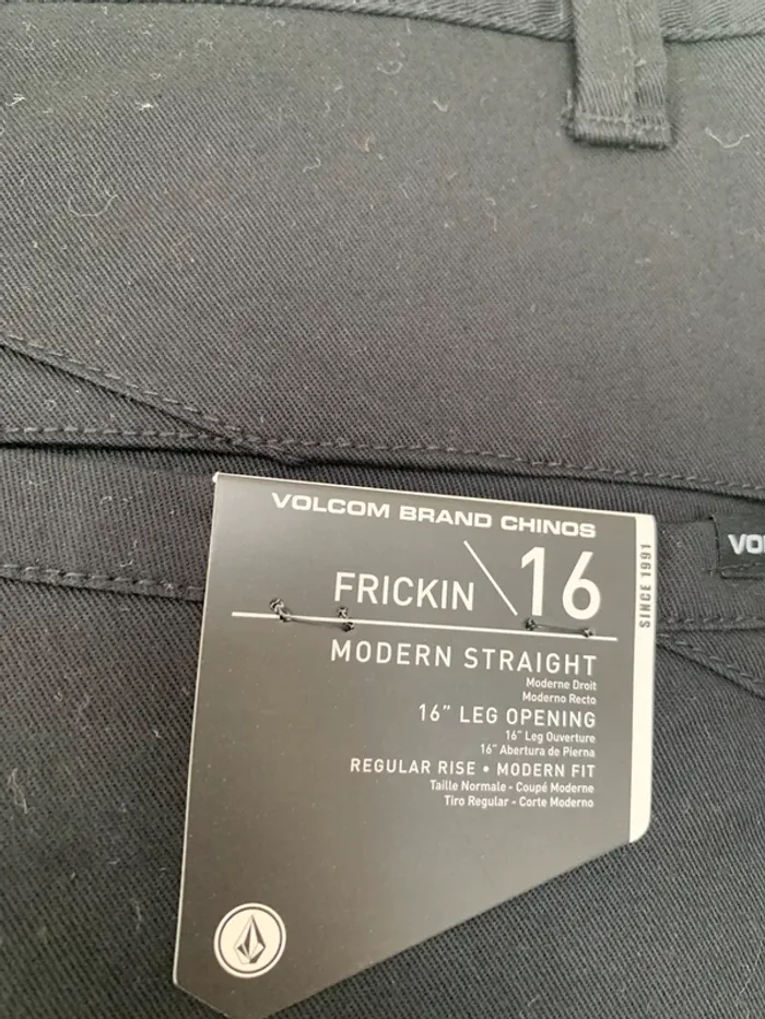 Pantalon volcom noir - photo numéro 4