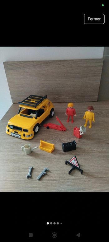 Voiture de rallye playmobil 3524
