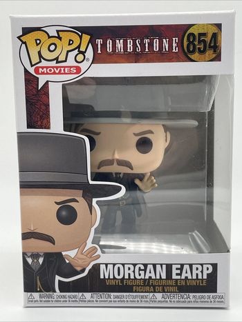 Figurine en vinyle POP N°854 Tombstone Morgan Earp