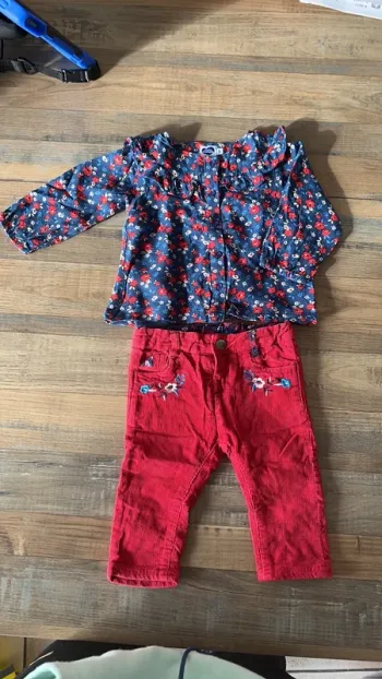 Teeshirt manches longues pantalon
