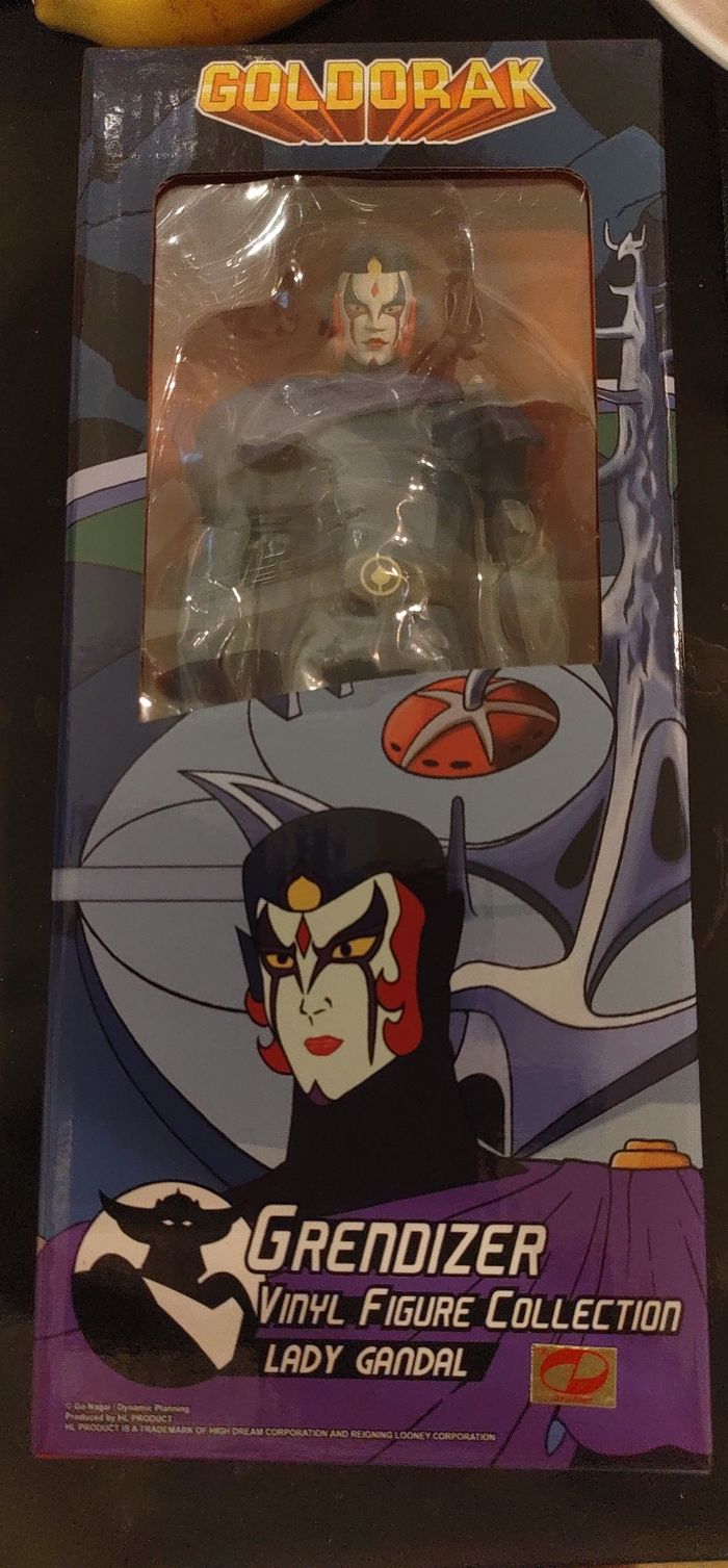 Figurines Goldorak x2 Lady et général gandal - photo numéro 3