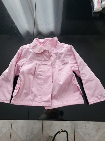 Trench rose tape à l oeil