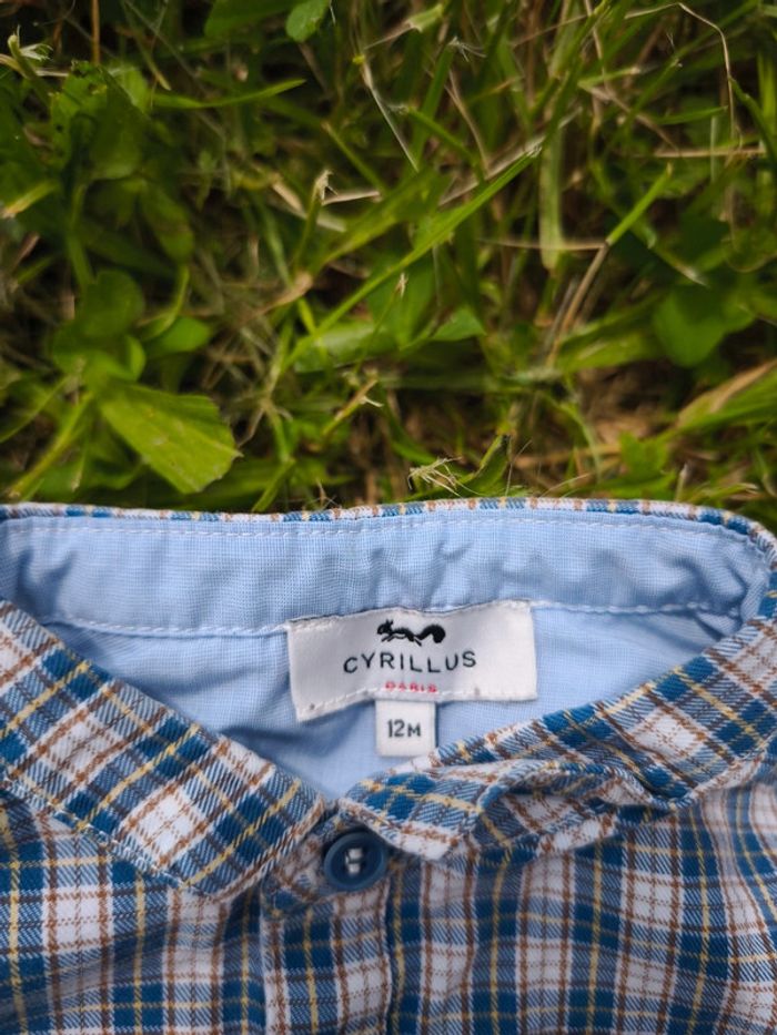 Chemise à carreaux Cyrillus