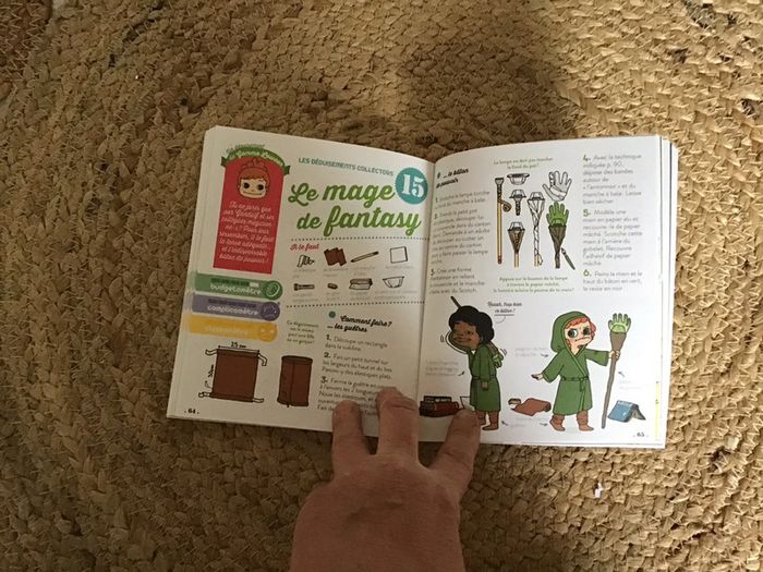 Livre copains déguisements jeux , apprends à créer plus de 20 déguisements - photo numéro 14
